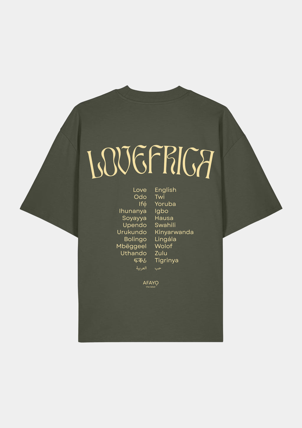 LOVEFRICA Oversize T-Shirt