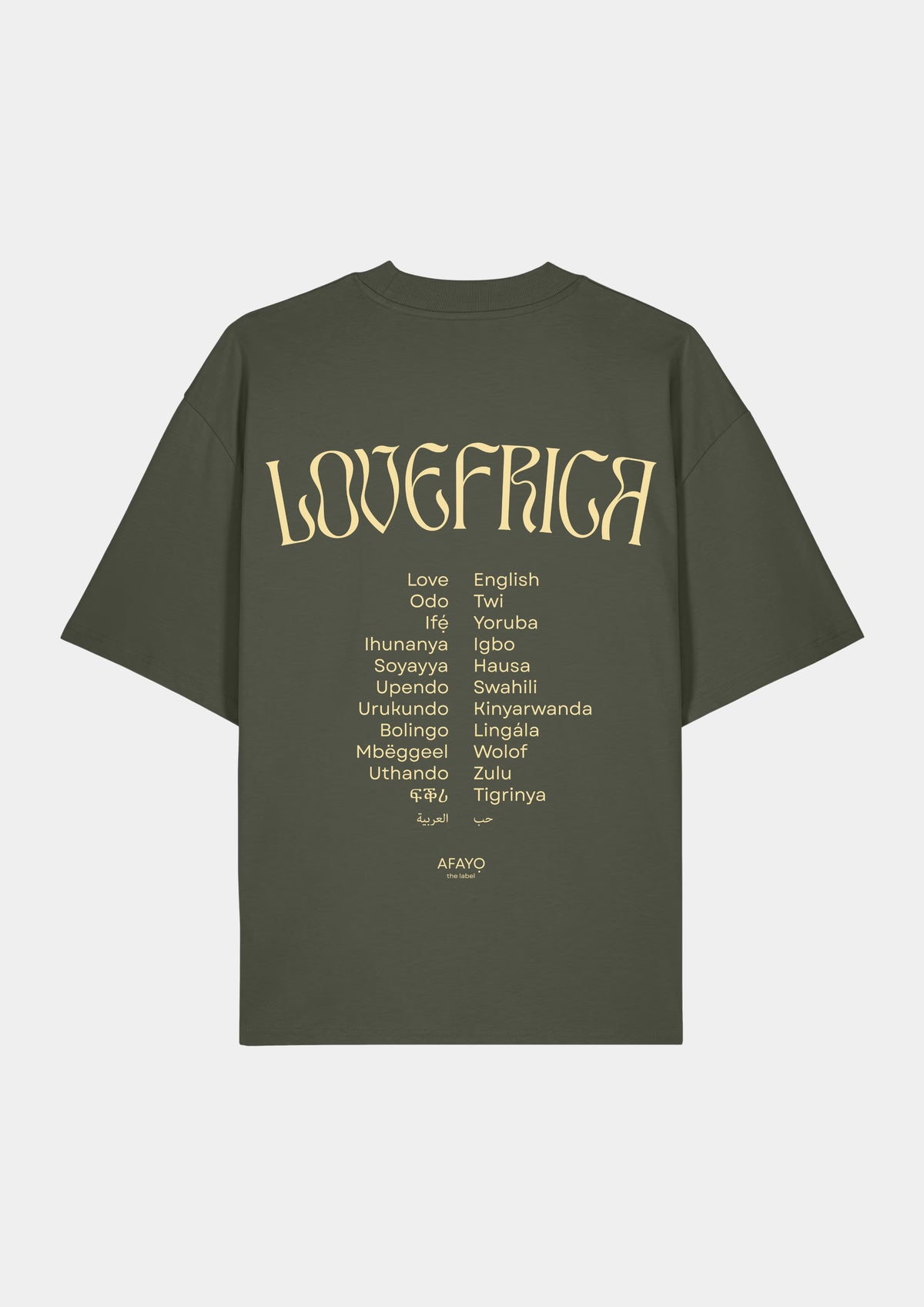 LOVEFRICA Oversize T-Shirt