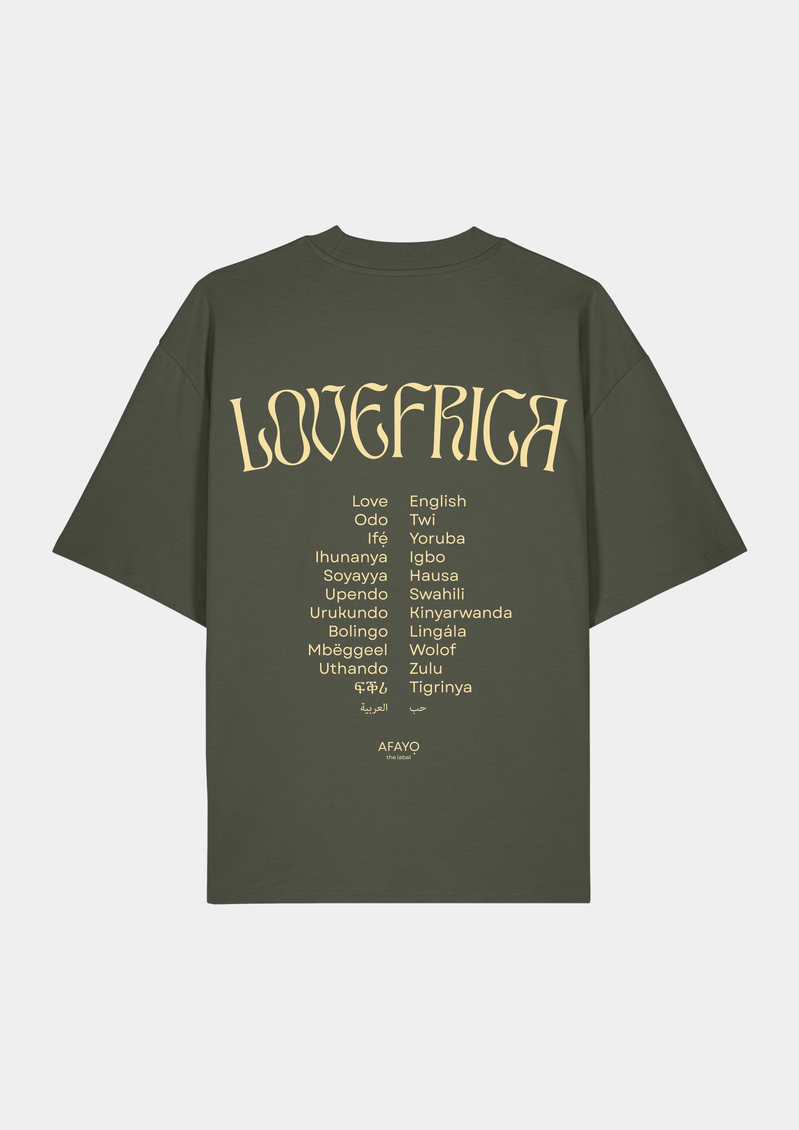 LOVEFRICA Oversize T-Shirt