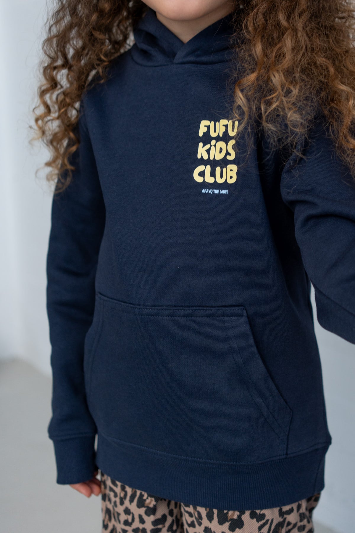 FUFU KIDS CLUB ORGANIC HOODIE