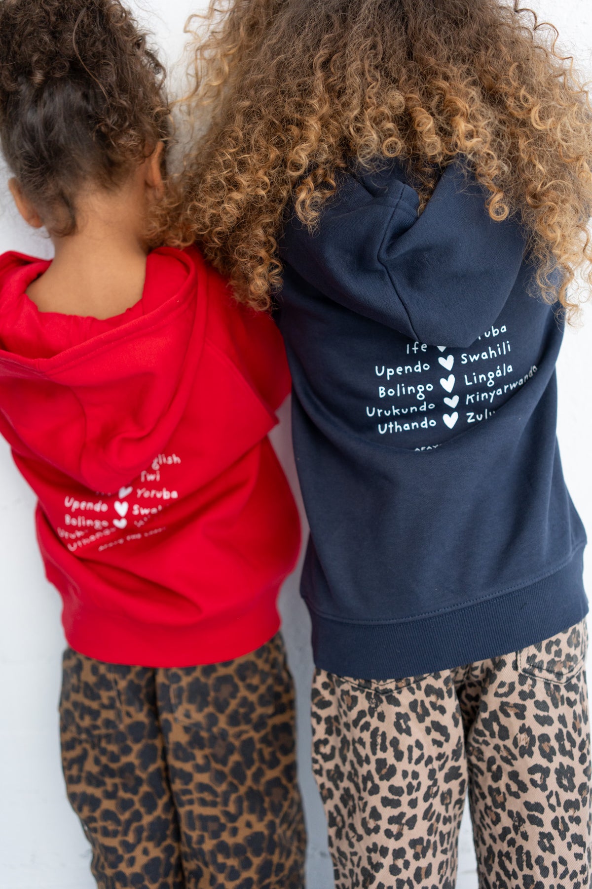 LOVEFRICA ORGANIC KIDS HOODIE