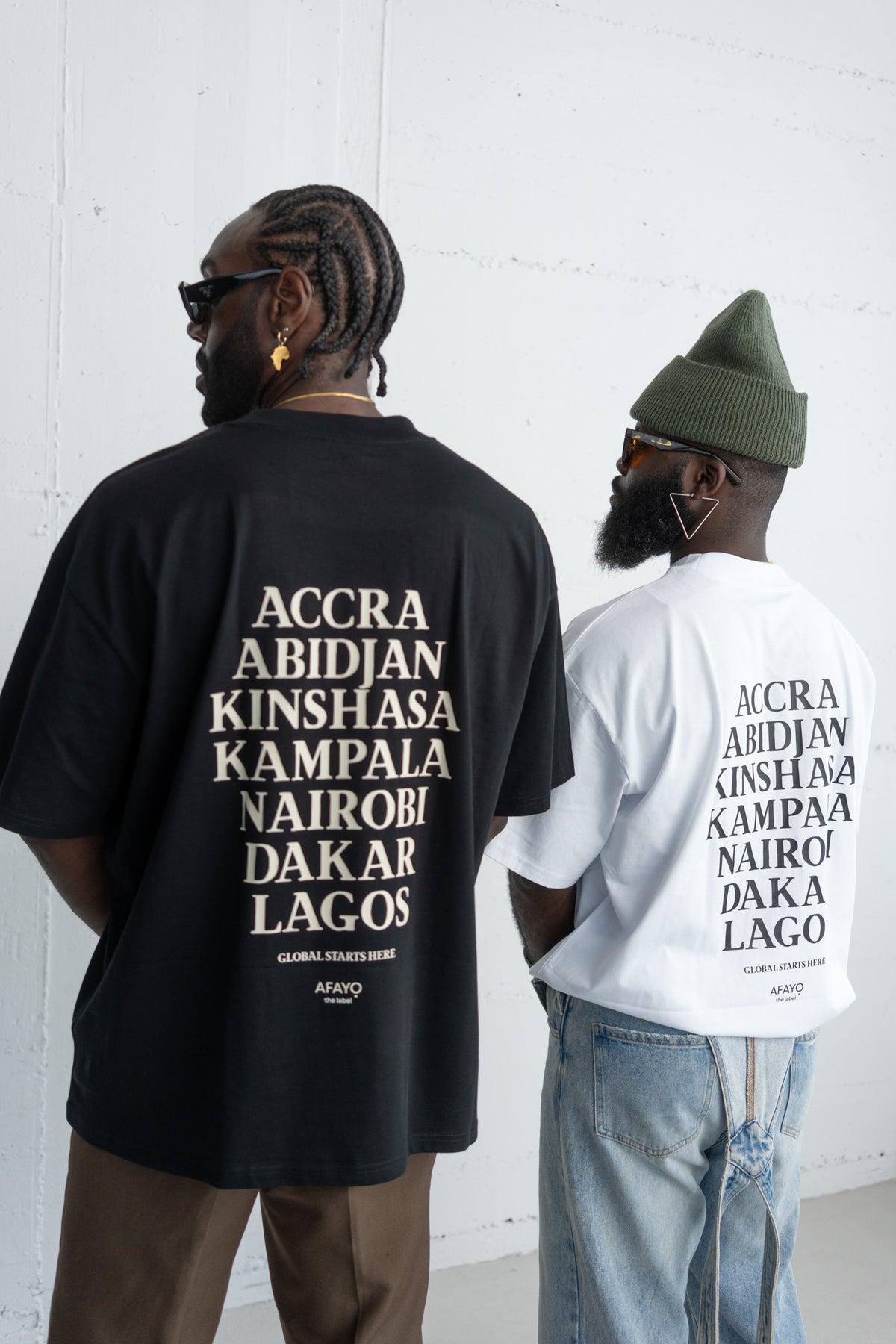 CITIES OF AFRICA Oversize T-Shirt