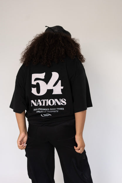 54 NATIONS NEW EDITION Oversize T-shirt