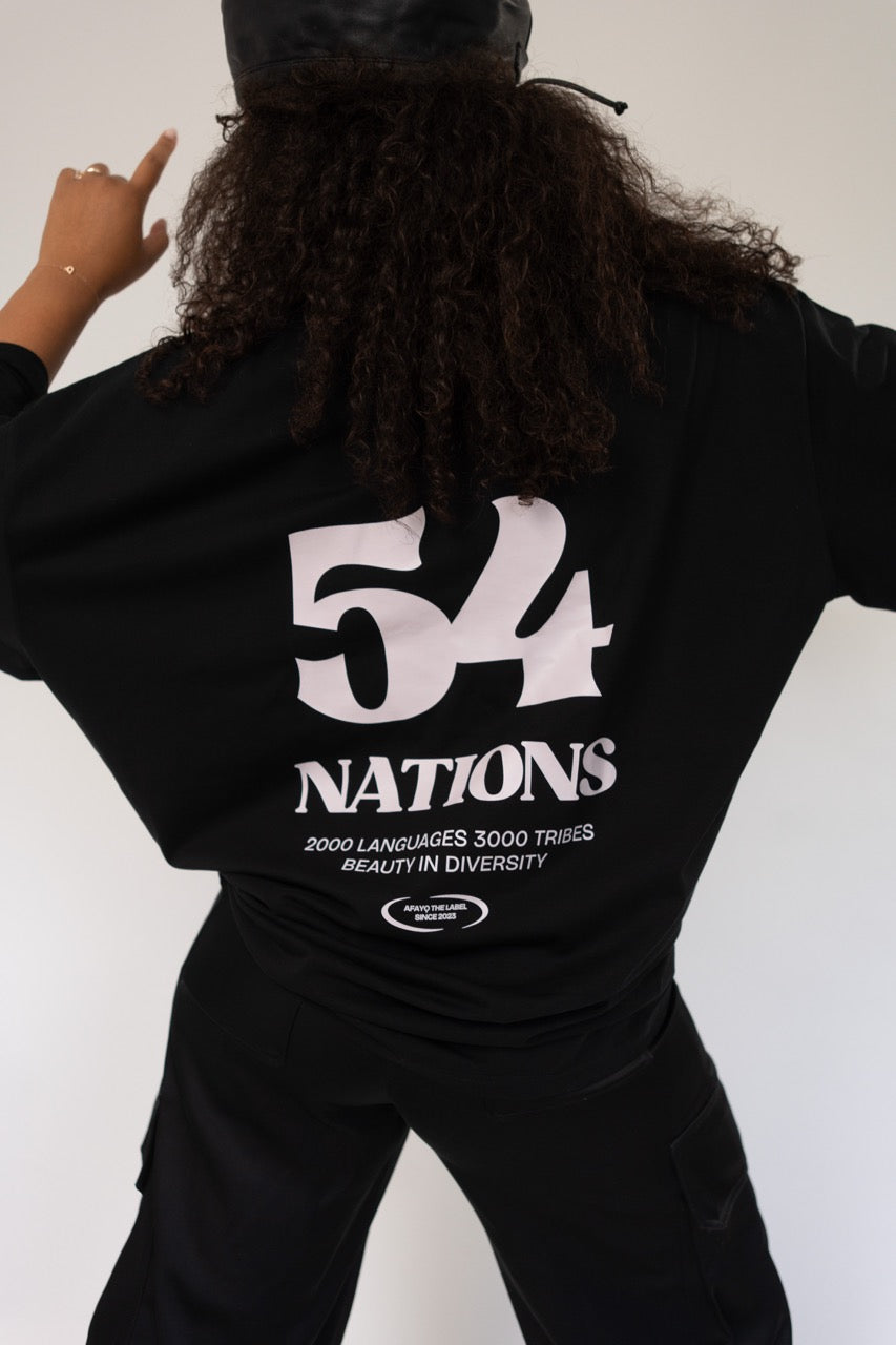 54 NATIONS NEW EDITION Oversize T-shirt