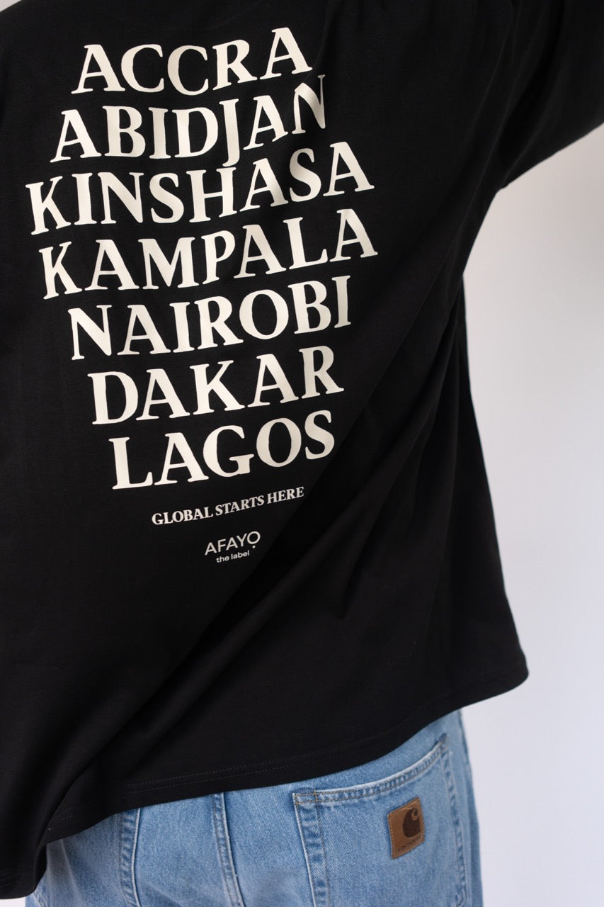 CITIES OF AFRICA Oversize T-Shirt