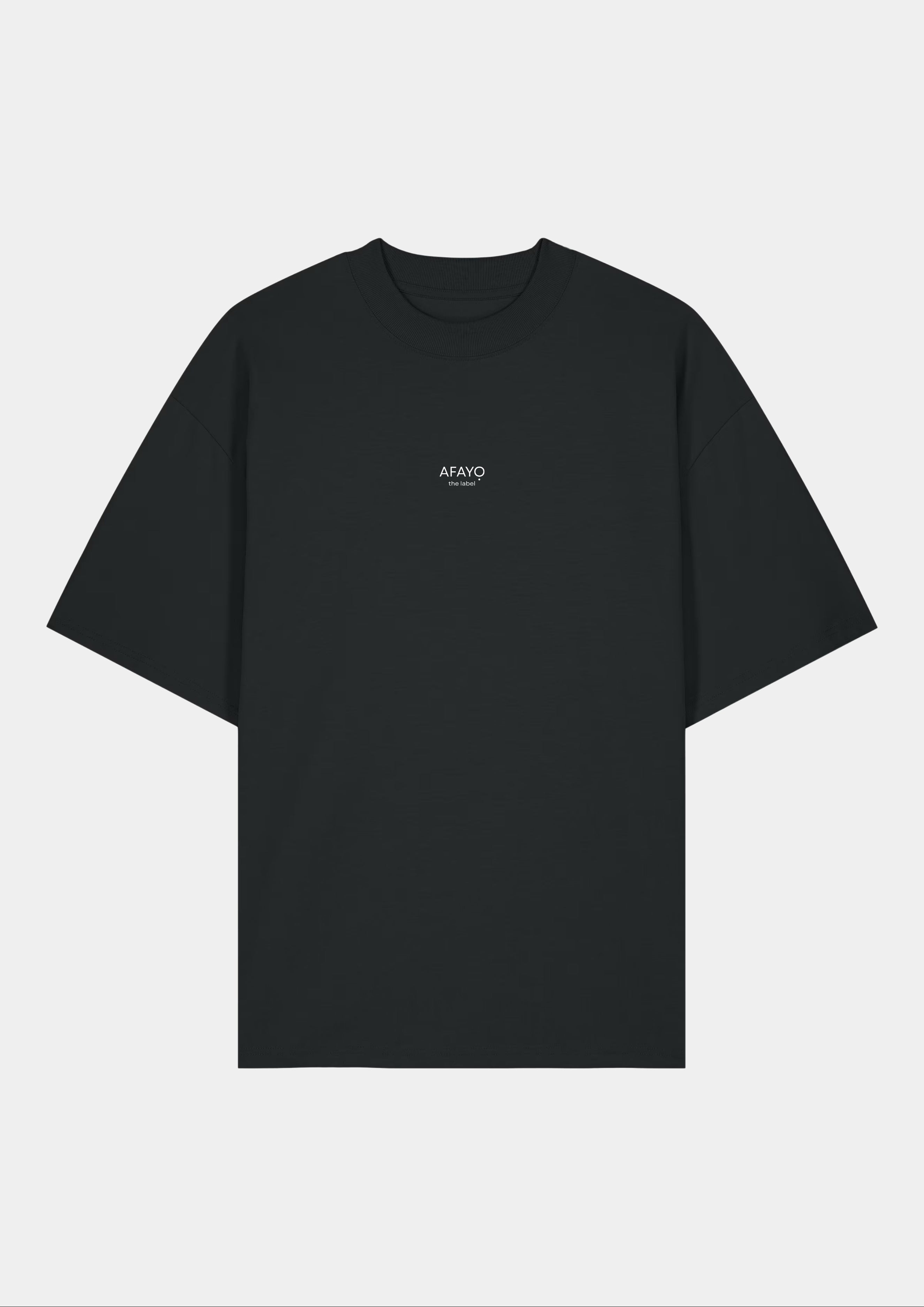 AFRICA IS THE FUTURE Oversize T-Shirt black