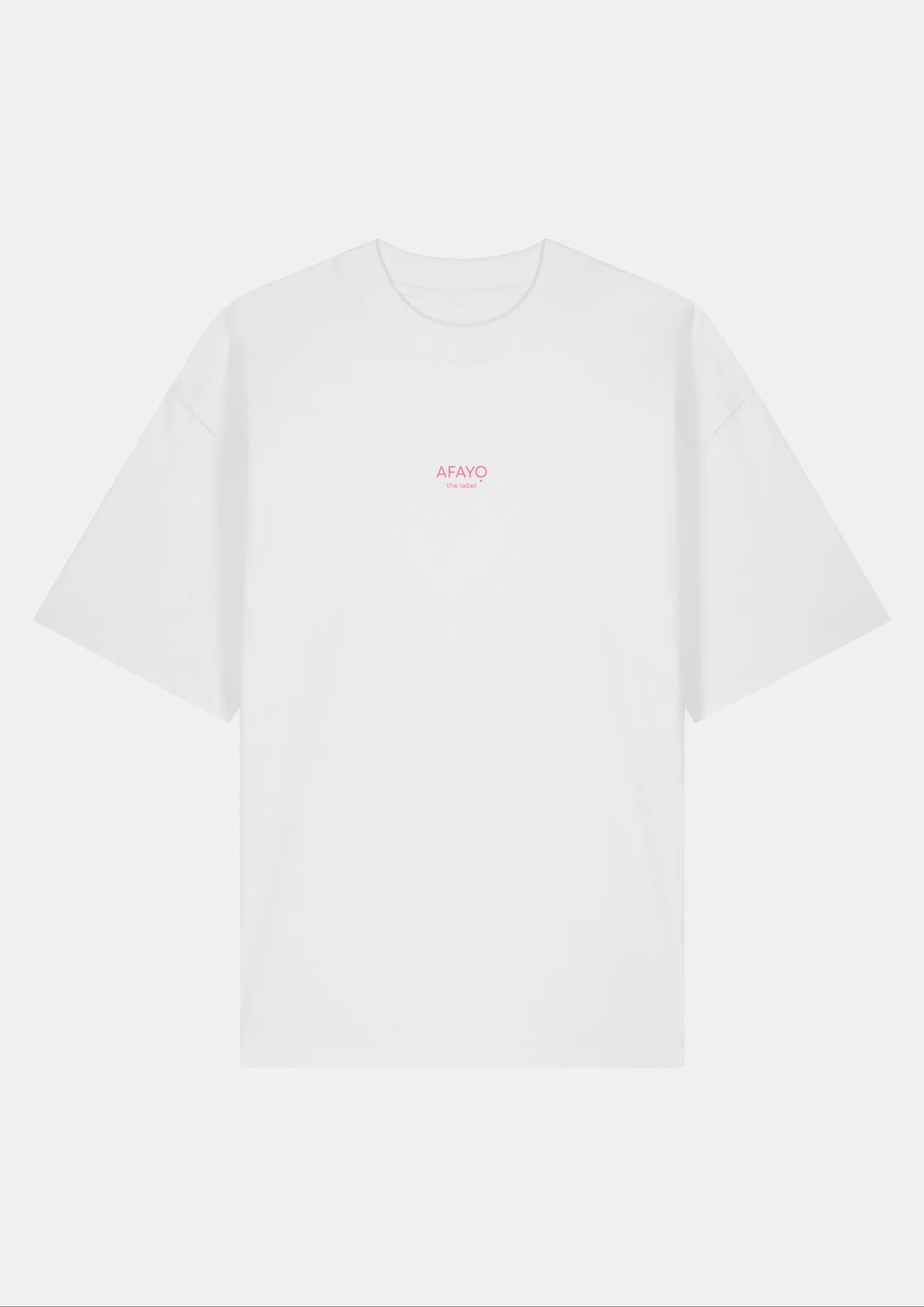 AFRICA IS THE FUTURE Oversize T-Shirt pink