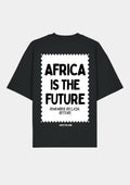 AFRICA IS THE FUTURE Oversize T-Shirt black