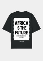 AFRICA IS THE FUTURE Oversize T-Shirt black
