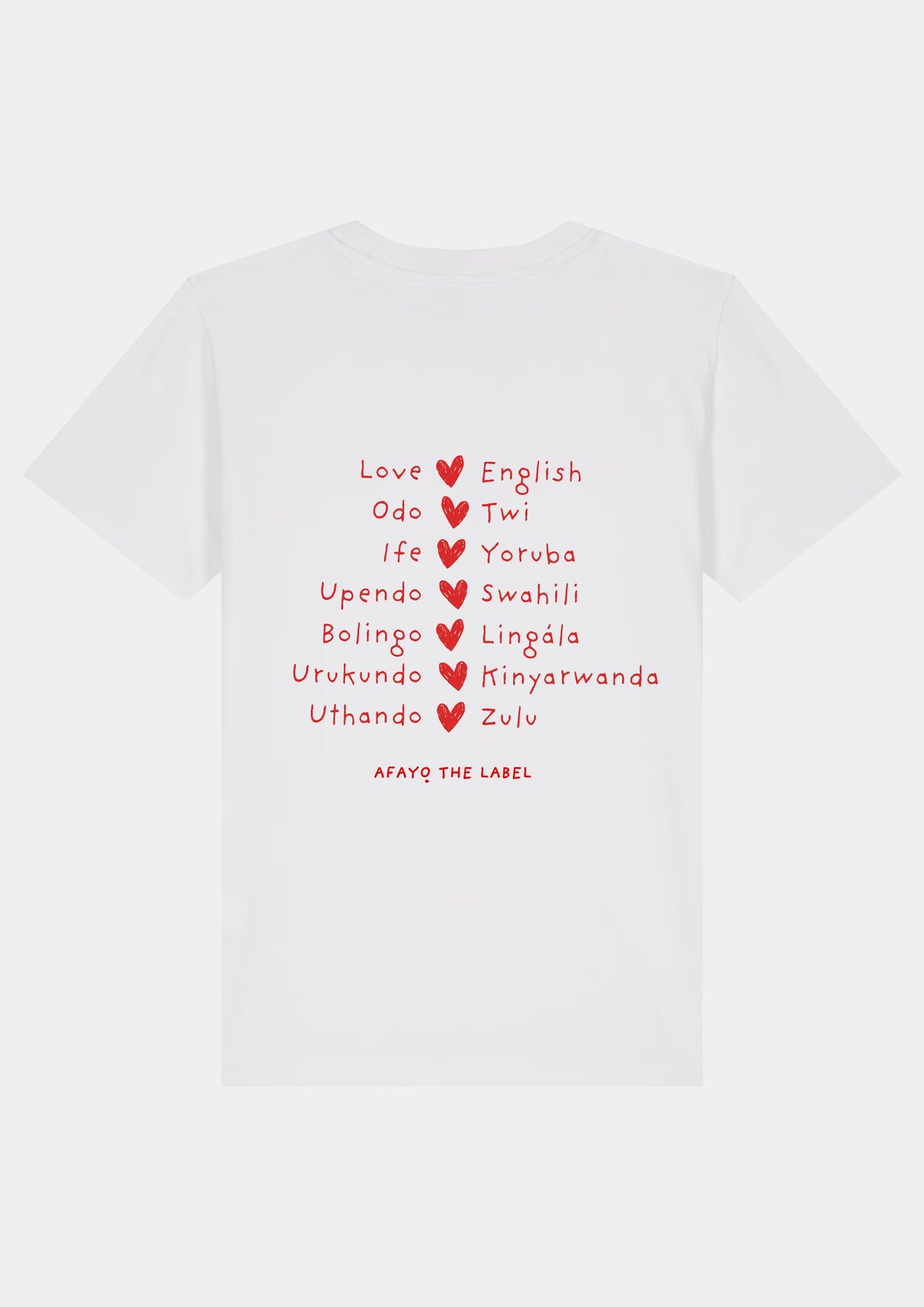 LOVEFRICA Kids Organic Cotton T-Shirt
