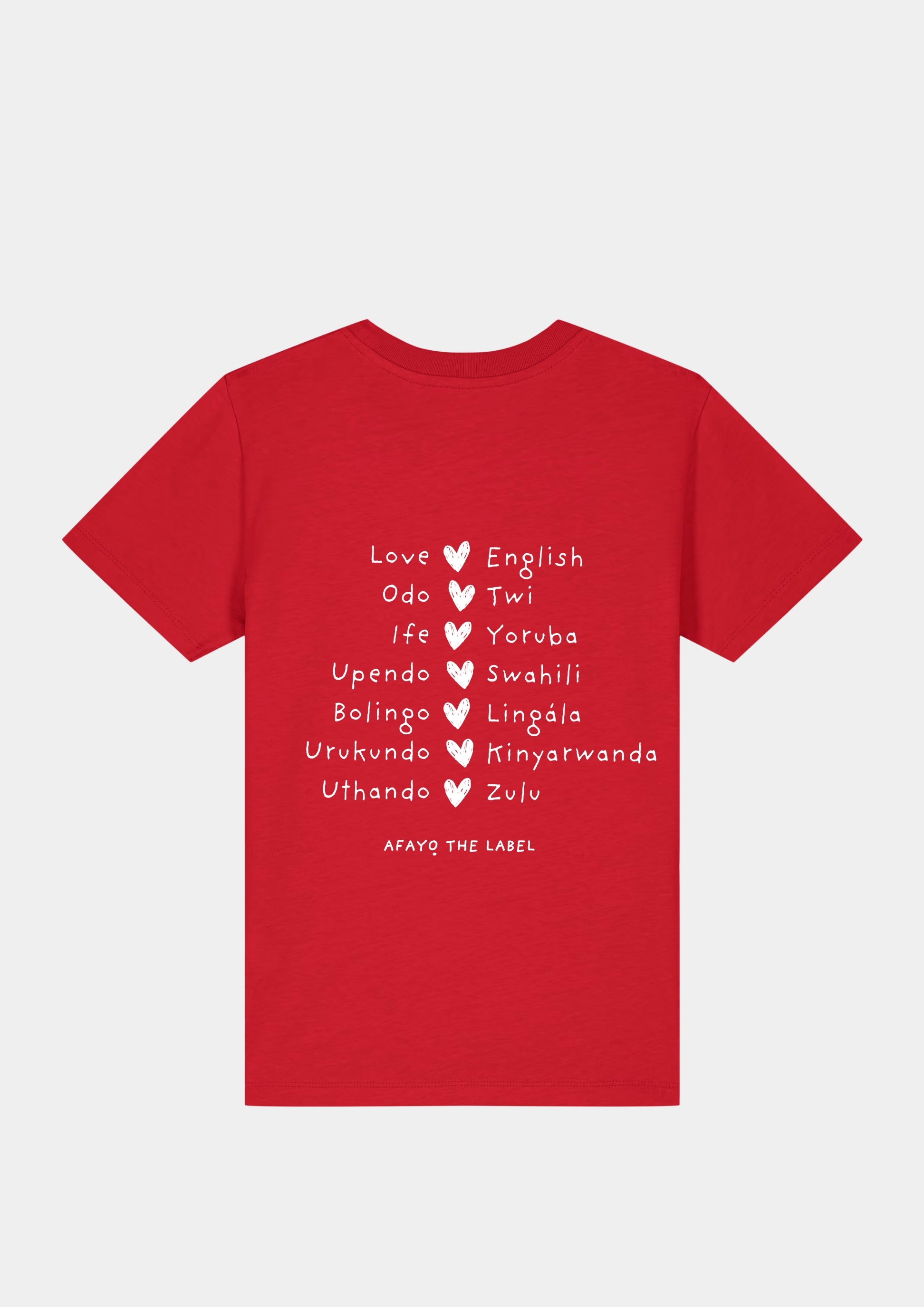 LOVEFRICA Kids Organic Cotton T-Shirt