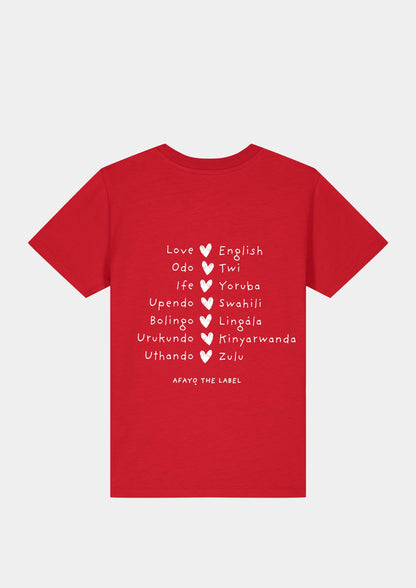 LOVEFRICA Kids Organic Cotton T-Shirt