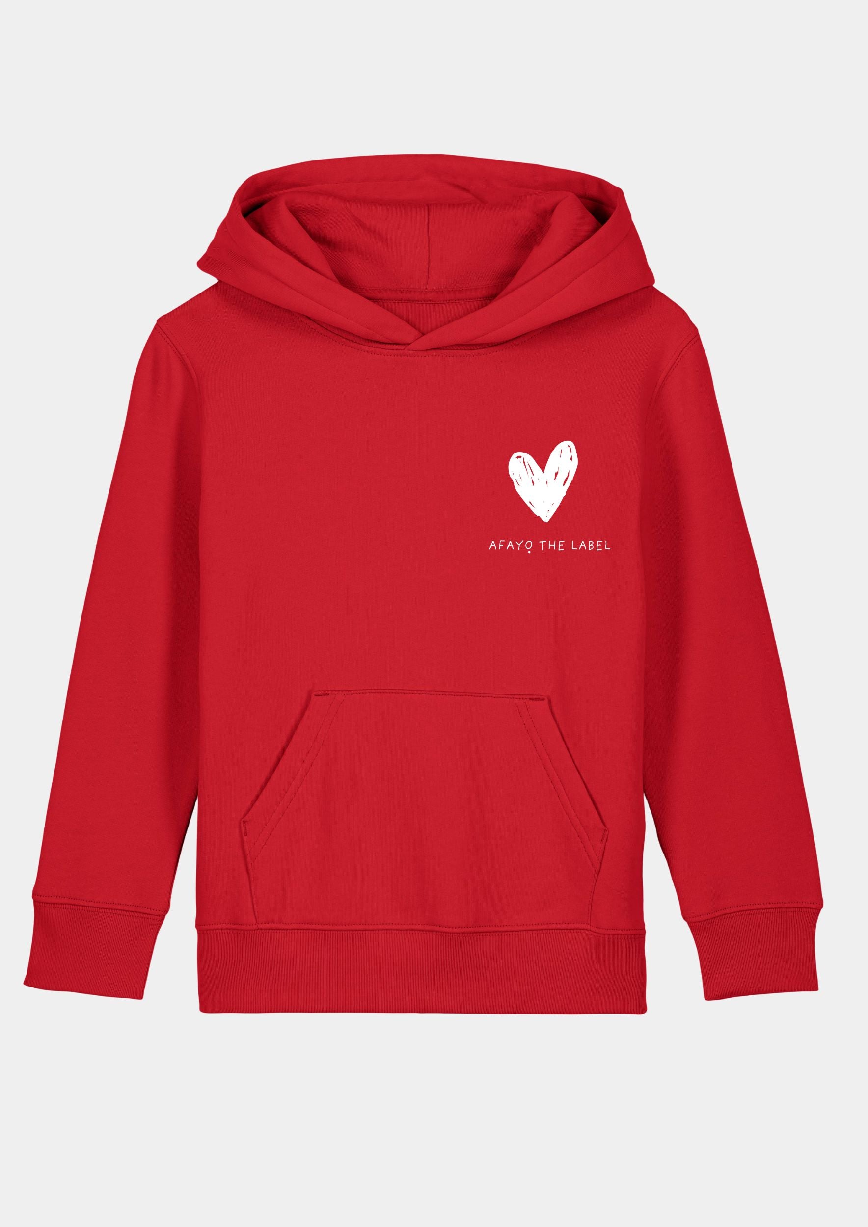 LOVEFRICA ORGANIC KIDS HOODIE